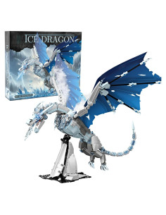 Set de Construcción Dragón de Hielo 1019 Piezas - Juguete STEM
