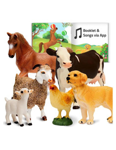 Juguetes Educativos Animales de Granja Narratoys 6 Figuras