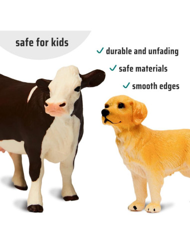 Juguetes Educativos Animales de Granja Narratoys 6 Figuras