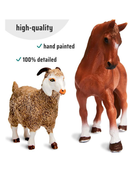 Juguetes Educativos Animales de Granja Narratoys 6 Figuras