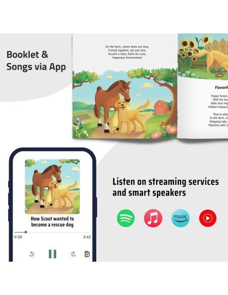 Juguetes Educativos Animales de Granja Narratoys 6 Figuras