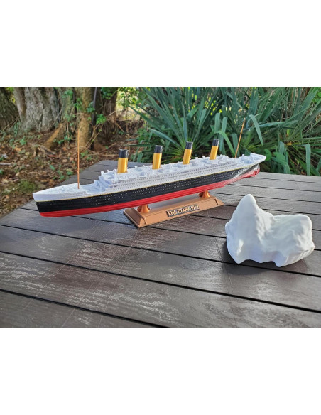 Modelo de barco Titanic TheRoller3d con iceberg 30.48 cm