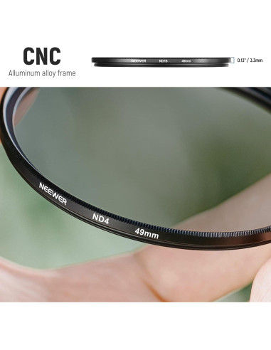 Kit de Filtros ND 49mm NEEWER con Bolígrafos y Bolsa