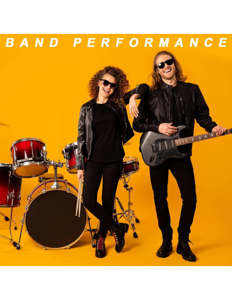 20 Pares de Palillos de Batería Arce 7A Punta Ovalada