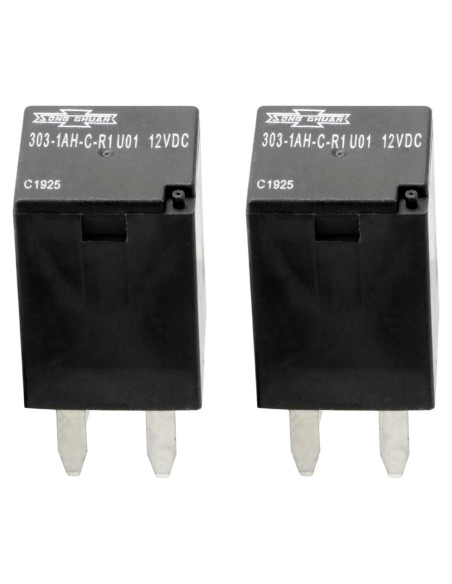 Paquete de 2 Relés Automotrices Aeola 20A 12VDC para Polaris