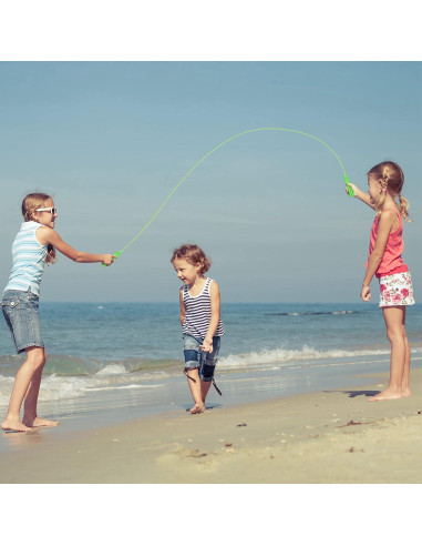 Cuerdas de Saltar Ajustables Elcoho 12 Paquetes Niños 2.3m
