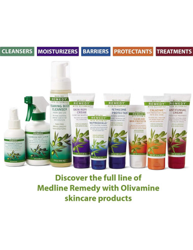 Crema Reparadora Medline Remedy 907g con Olivamina