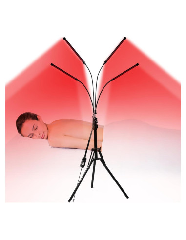 Lámpara de Terapia de Luz Roja Maliansun 660nm y 850nm