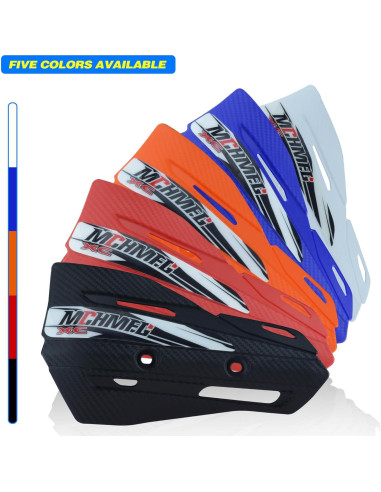 Guardas de Manos MCHMFG para Motocicleta 22mm y 28mm Negro