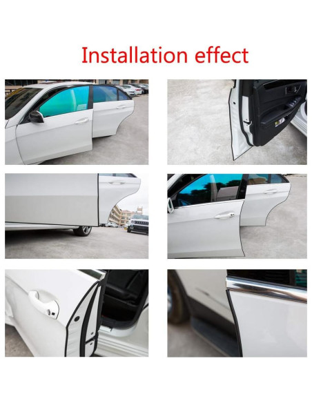 Protector de Puerta de Coche ESUPPORT 10M Goma Negro