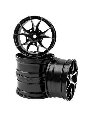 Llantas de Metal 1/10 ShareGoo 52mm 26mm para Drift RC