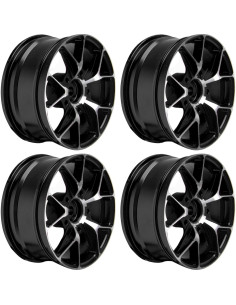 Llantas de Metal 1/10 ShareGoo 52mm 26mm para Drift RC 2