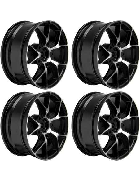 Llantas de Metal 1/10 ShareGoo 52mm 26mm para Drift RC