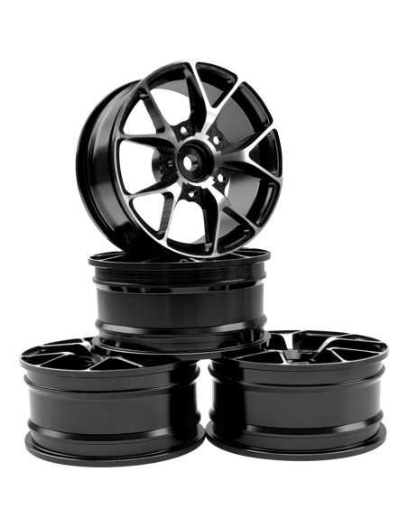 Llantas de Metal 1/10 ShareGoo 52mm 26mm para Drift RC