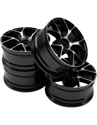 Llantas de Metal 1/10 ShareGoo 52mm 26mm para Drift RC