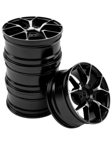 Llantas de Metal 1/10 ShareGoo 52mm 26mm para Drift RC