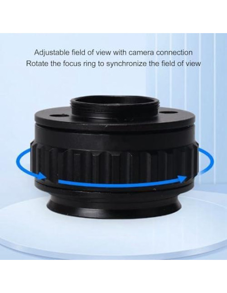 Adaptador de Montaje C Garosa para Microscopio Trinocular 0.5X