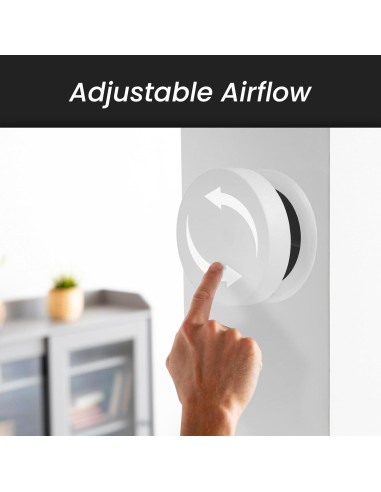 Kit de Ventilación de Pared 10.5 cm Repa Market - Aire Fresco