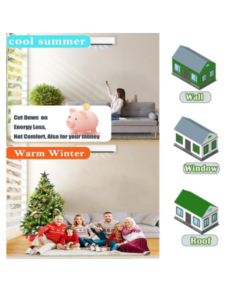 Hoja de Aislamiento Reflectante MRPAPA 60x500CM Aluminio