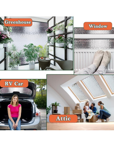 Hoja de Aislamiento Reflectante MRPAPA 60x500CM Aluminio