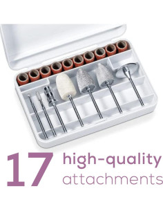 Beurer MP52 Taladro de Uñas Eléctrico 20 en 1 Profesional 2