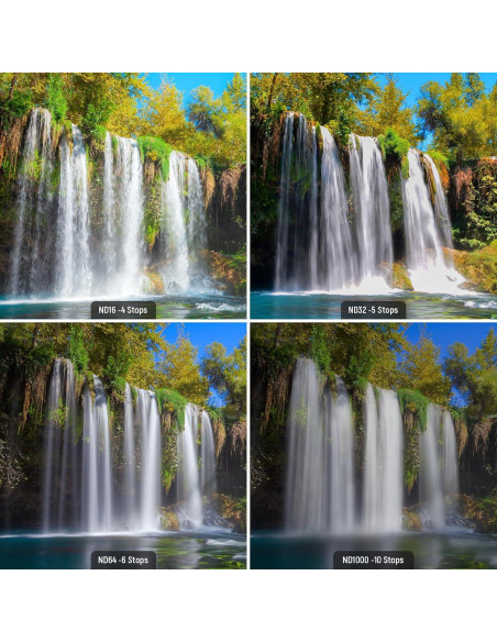 Kit de Filtros ND 49mm Neewer con Limpieza y Almacenaje