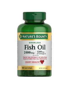 Cápsulas de Aceite de Pescado Nature's Bounty 1200mg Omega-3 90 Ct