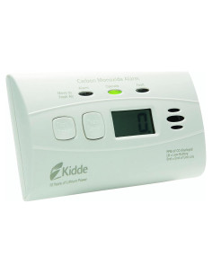 Detector de Monóxido de Carbono Kidde C3010D con Pantalla Digital