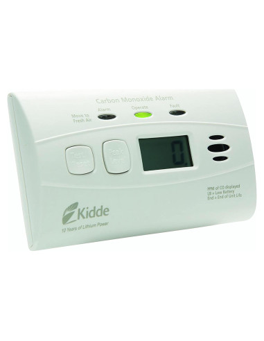 Detector de Monóxido de Carbono Kidde C3010D con Pantalla Digital
