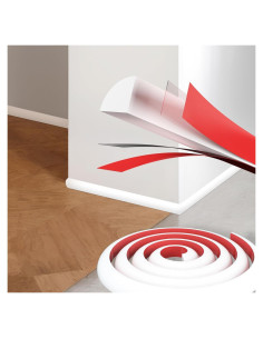 Moldura Flexible Autoadhesiva GAMZAU 50.8 cm Blanco