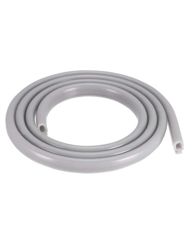 Sello de Burbuja T-Slot uxcell 6.5mm x 4mm 1 Metro Gris