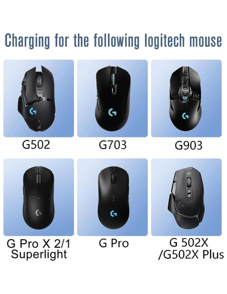 Base de carga Soarking para ratón Logitech G Pro X