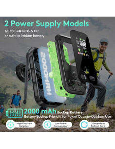 Detector de Monóxido de Carbono 5 en 1 FANSTLOYI HD11 2