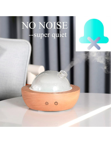 Difusor de Aceite Esencial Kakoda LFBL01, 200ml, Luz LED 7 Colores Difusor de Aceite Esencial Kakoda LFBL01, 200ml, Luz LED 7 Colores