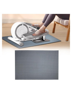 Alfombrilla Antideslizante XNBXYS para Ejercitador Elíptico