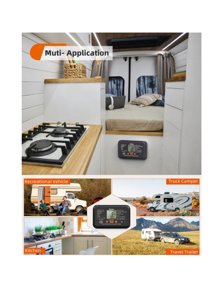 Alarma de Monóxido de Carbono y Gas Propano Tadeto TE031 12V