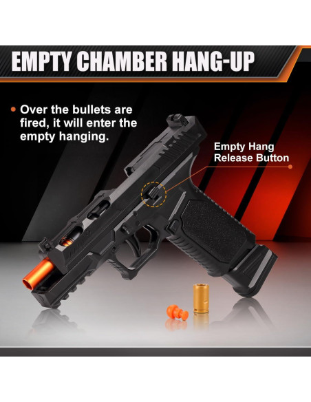 Pistola de Juguete Semiautomática SHOOTOSE G17 con 40 Balas