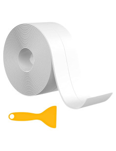 Cinta de Sellado Impermeable Autoadhesiva GLAMIN 3.2m Blanca