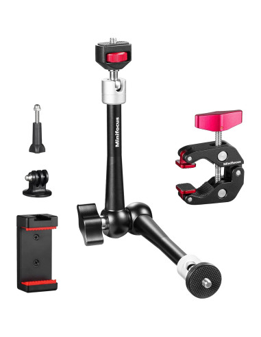 Brazo Mágico Articulado 28 cm MINIFOCUS con Super Abrazadera