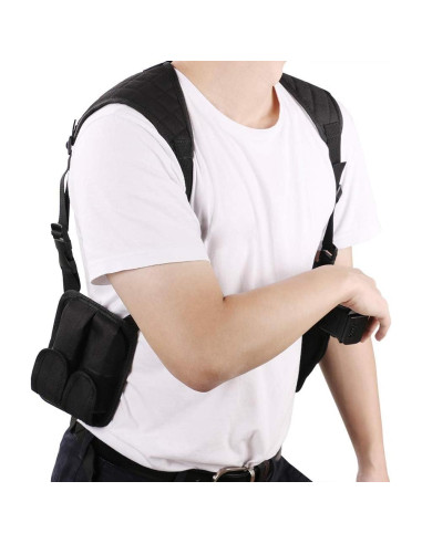 Funda de Hombro Xaegistac Ajustable para Pistolas Unisex