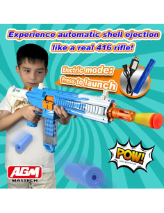 Pistola de Juguete Eléctrica M416 Yingbao con 40 Balas 2