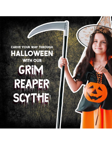Hoz de Segador de Canguro 101.6 cm - Prop Halloween Niños y Adultos