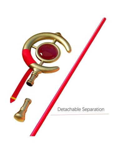 Espada de Cosplay 145cm damdos Bastón de Frieren Accesorio