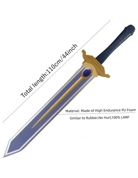 Espada Himmeler 110cm Prop de Cosplay damdos Halloween