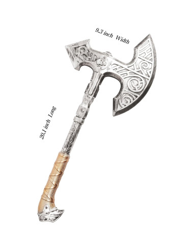 Disfraz de Vikingo para Niños HZXH con Casco, Escudo y Hacha