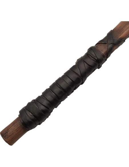 Escudo Redondo Vikingo LOOYAR 60cm + Hacha Mano Juguete