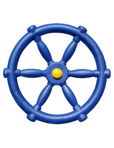 Rueda de Barco Pirata Jungle Gym Kingdom 30.48 cm Azul