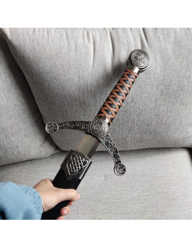 Espada Medieval Celta COSWOR 102.87 cm con Funda para Cosplay