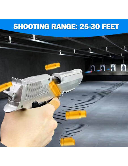 Pistola de Juguete LBDREXZ con Balas Suaves y Cargadores