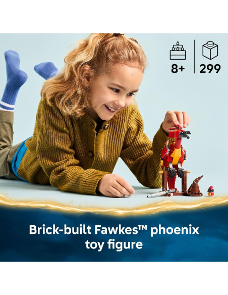 LEGO Harry Potter Fawkes: Fénix de Dumbledore 299 Piezas